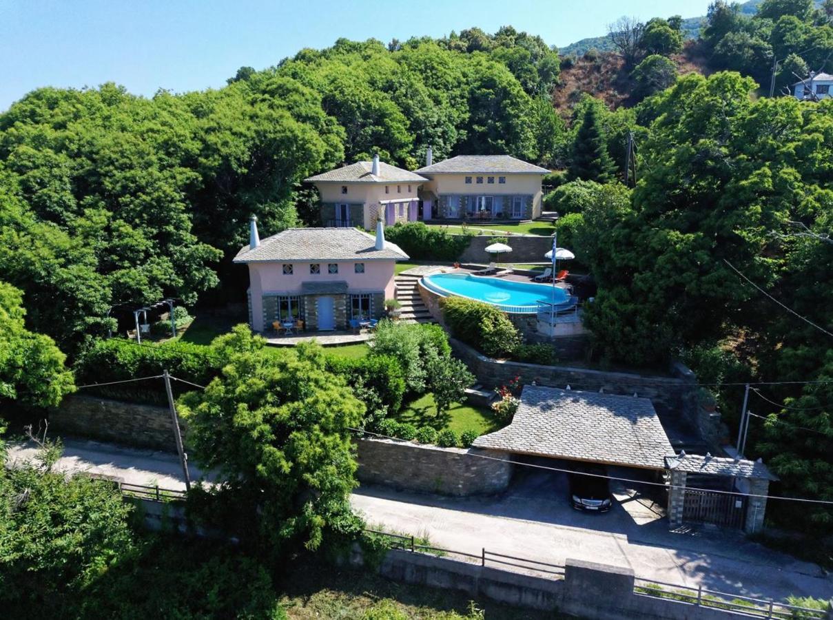הוילה Tsagkarada Country Estate With Pool מראה חיצוני תמונה