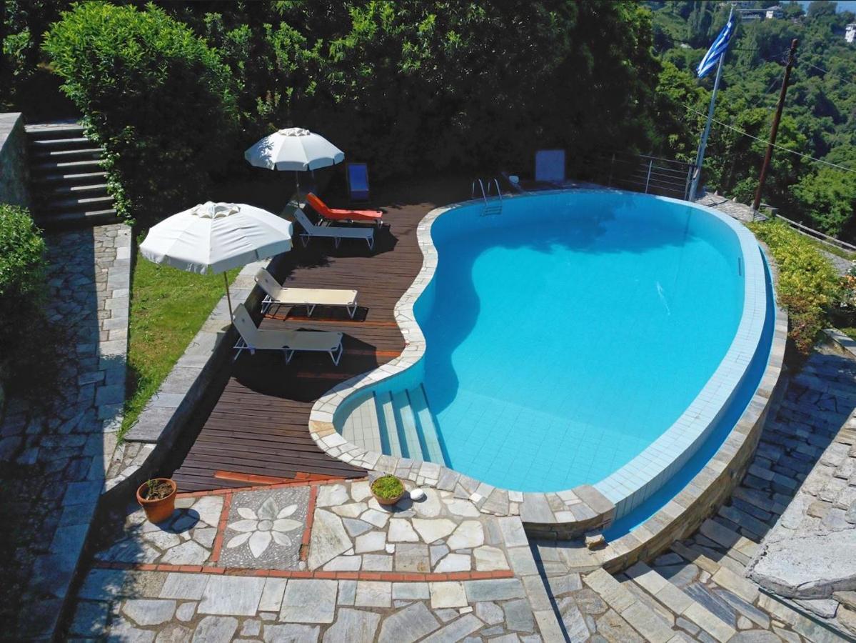 הוילה Tsagkarada Country Estate With Pool מראה חיצוני תמונה