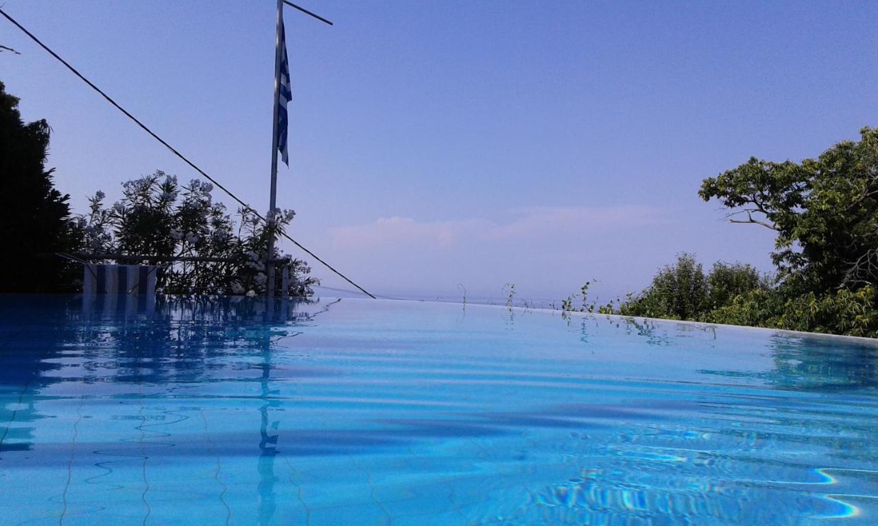 הוילה Tsagkarada Country Estate With Pool מראה חיצוני תמונה