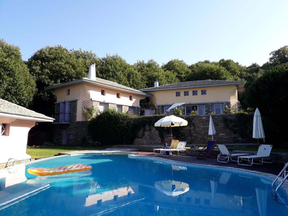 הוילה Tsagkarada Country Estate With Pool מראה חיצוני תמונה