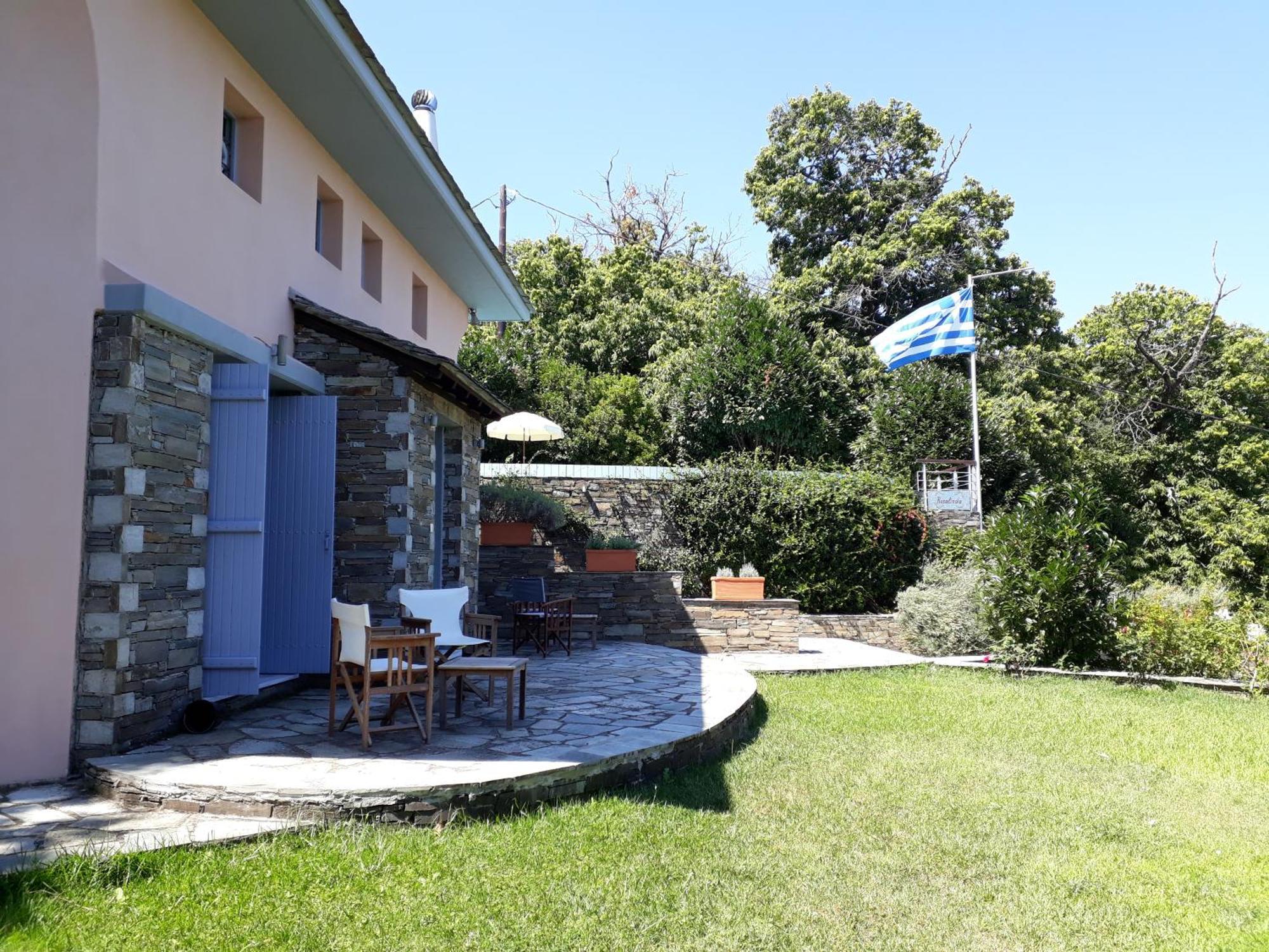 הוילה Tsagkarada Country Estate With Pool מראה חיצוני תמונה