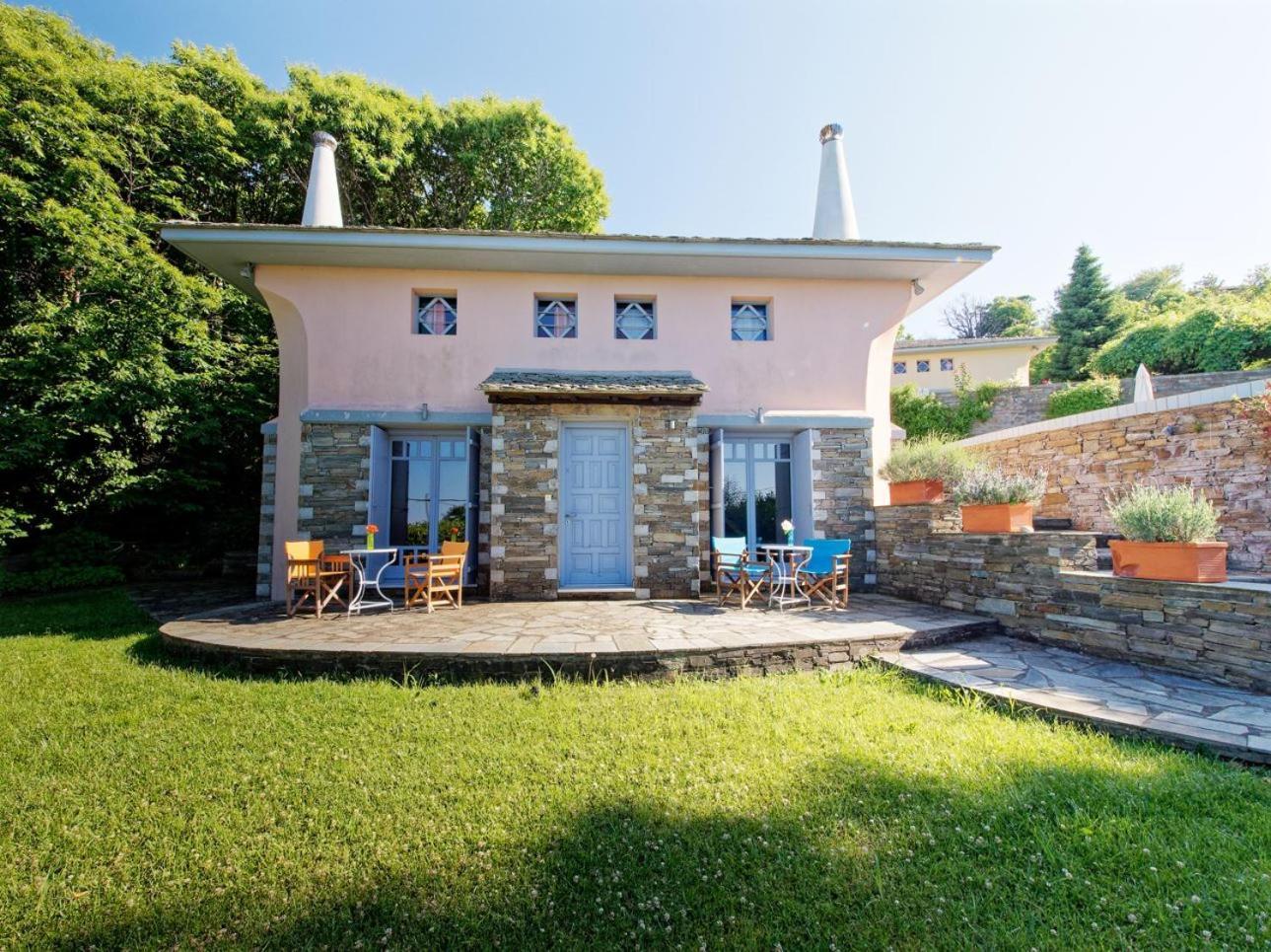 הוילה Tsagkarada Country Estate With Pool מראה חיצוני תמונה