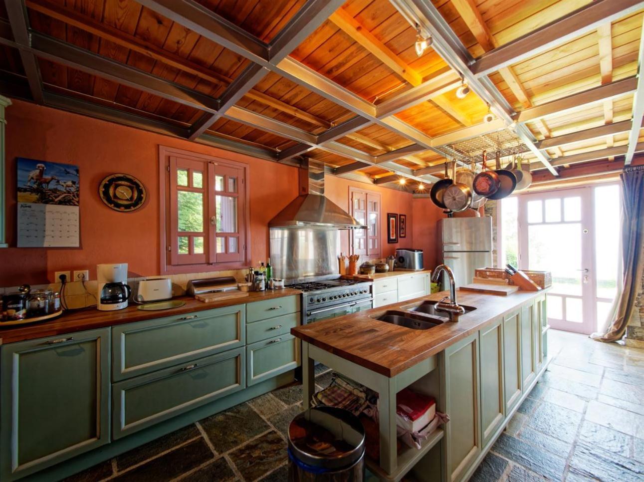 הוילה Tsagkarada Country Estate With Pool חדר תמונה