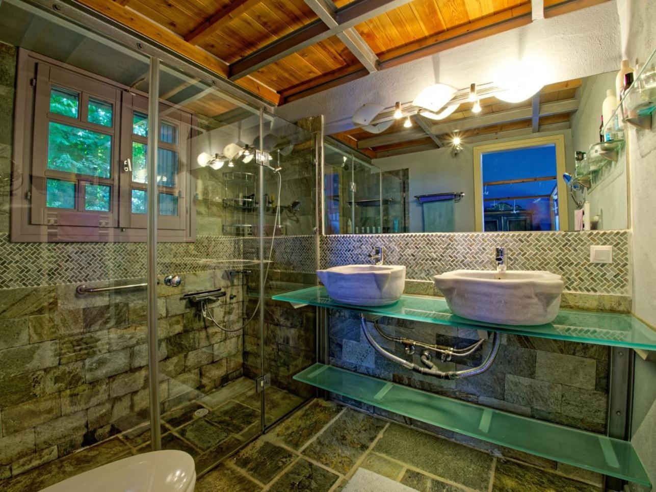 הוילה Tsagkarada Country Estate With Pool מראה חיצוני תמונה